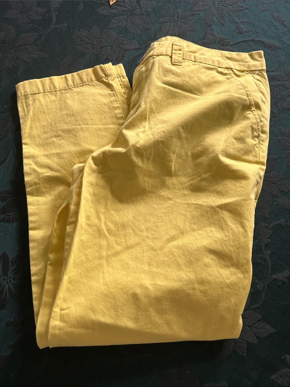 Khakis by Gap bright yellow pants size 10